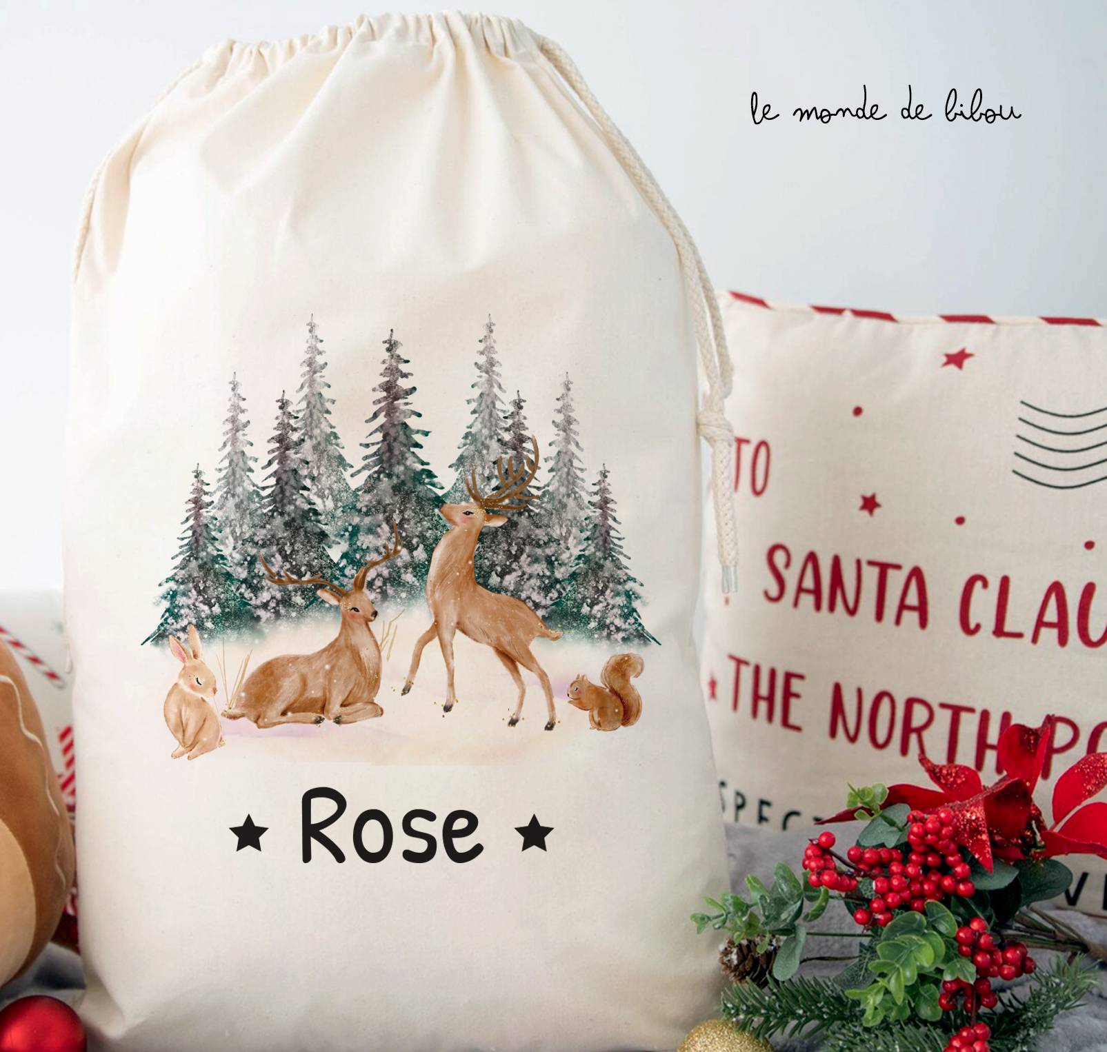 Nos Hottes à cadeaux personnalisables pour un Noël inoubliable