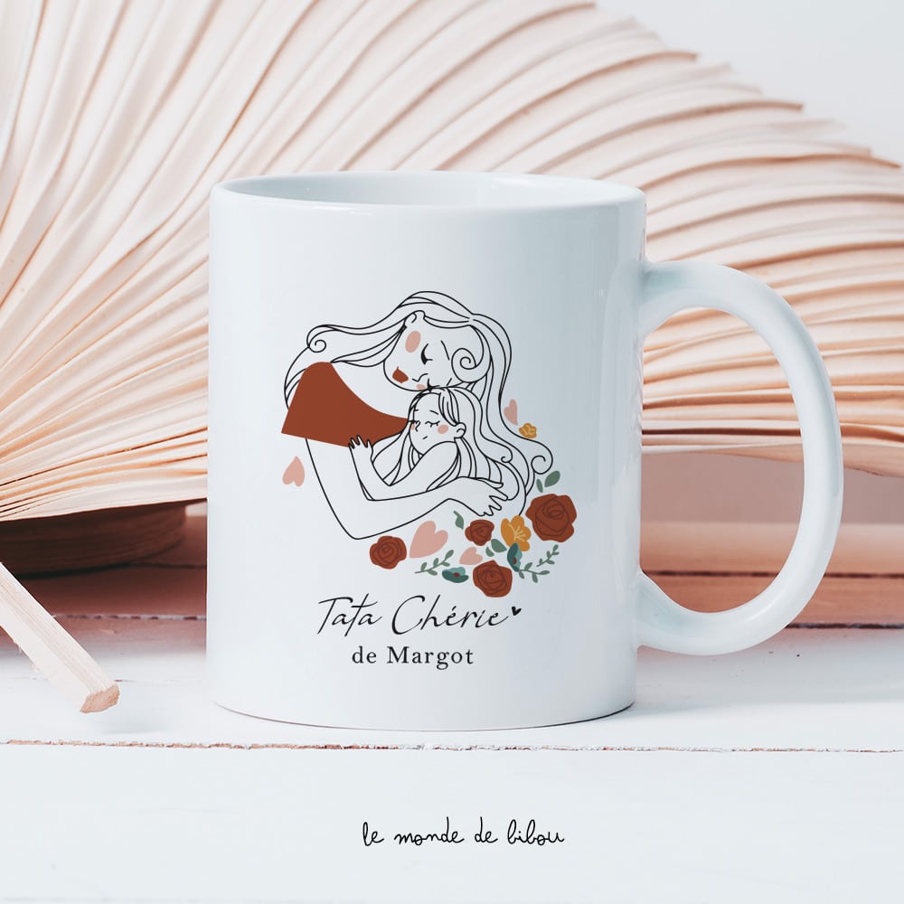 Mug personnalisé Tata chérie