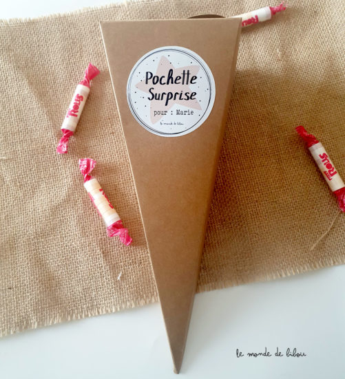 Pochette surprise Demande Témoin