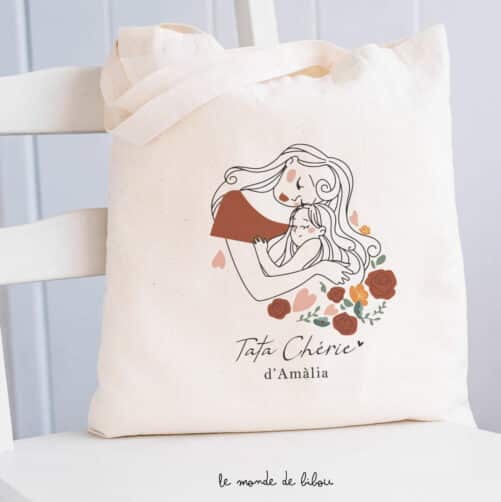 Sac personnalisé Tata chérie