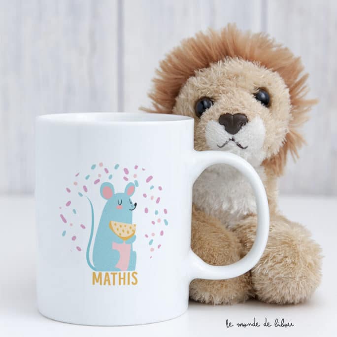 Tasse incassable personnalisée Souris