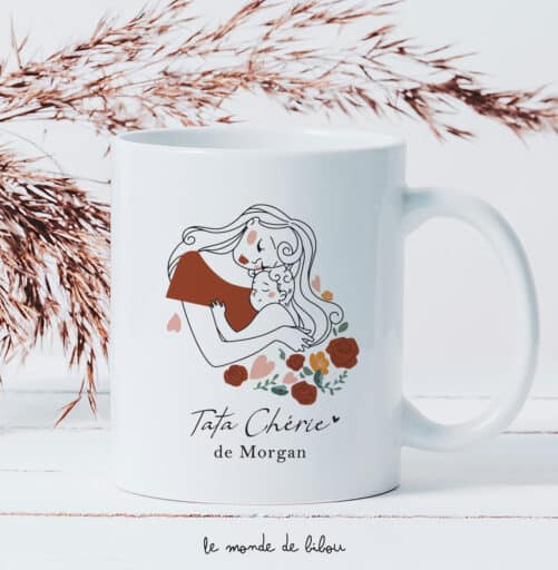 Mug personnalisé Tata chérie