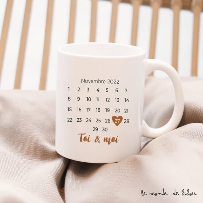 Mug souvenir Date importante