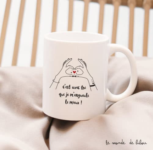 Mug C'est avec toi que je m'engueule le mieux