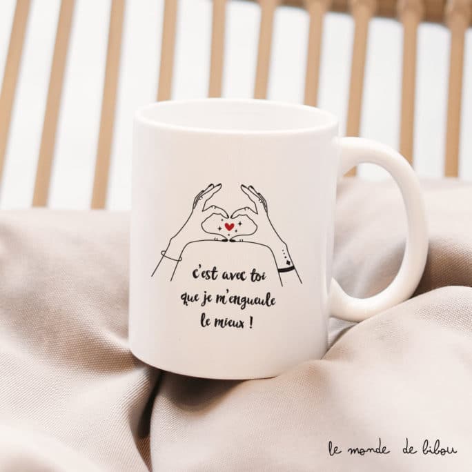 Mug C'est avec toi que je m'engueule le mieux