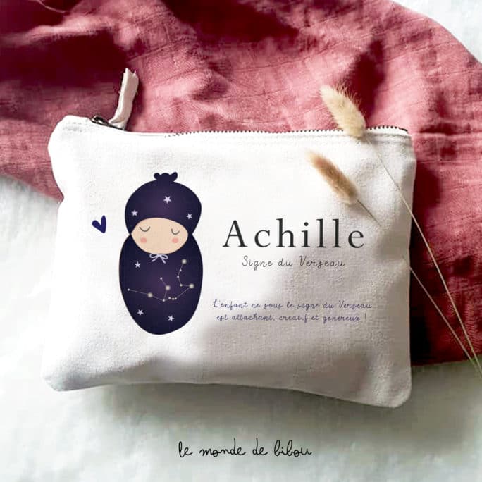 Trousse de toilette enfant Zodiaque