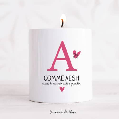 Bougie A comme ATSEM AVS AESH