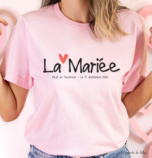 T-shirts personnalisés pour Enterrement de Vie de Jeune Fille