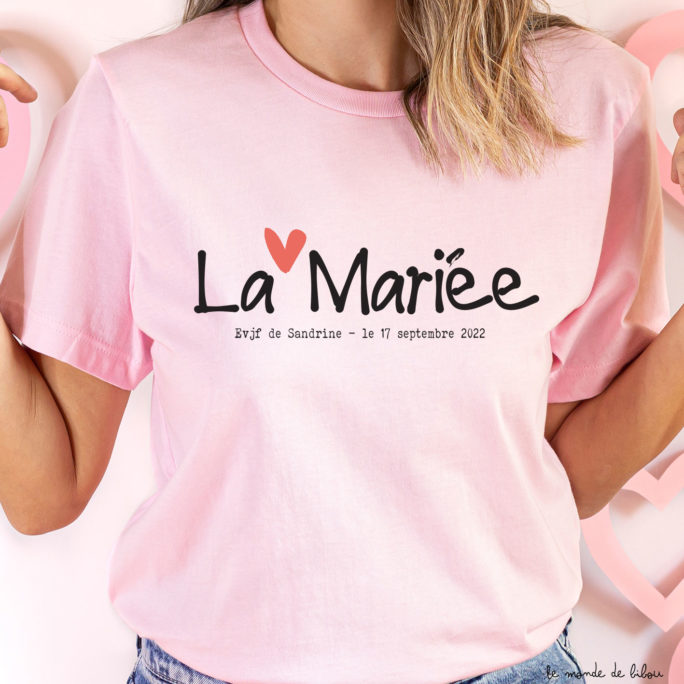 T-shirts personnalisés pour Enterrement de Vie de Jeune Fille