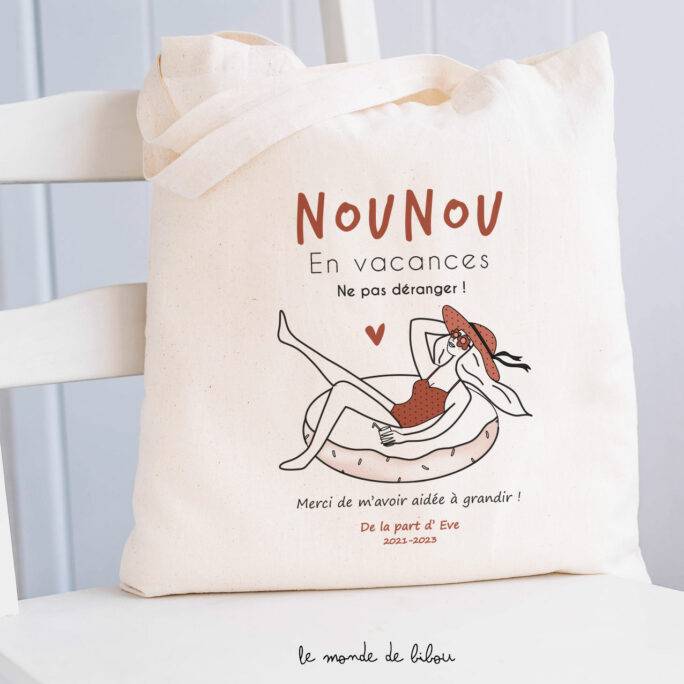 Sac Nounou en vacances