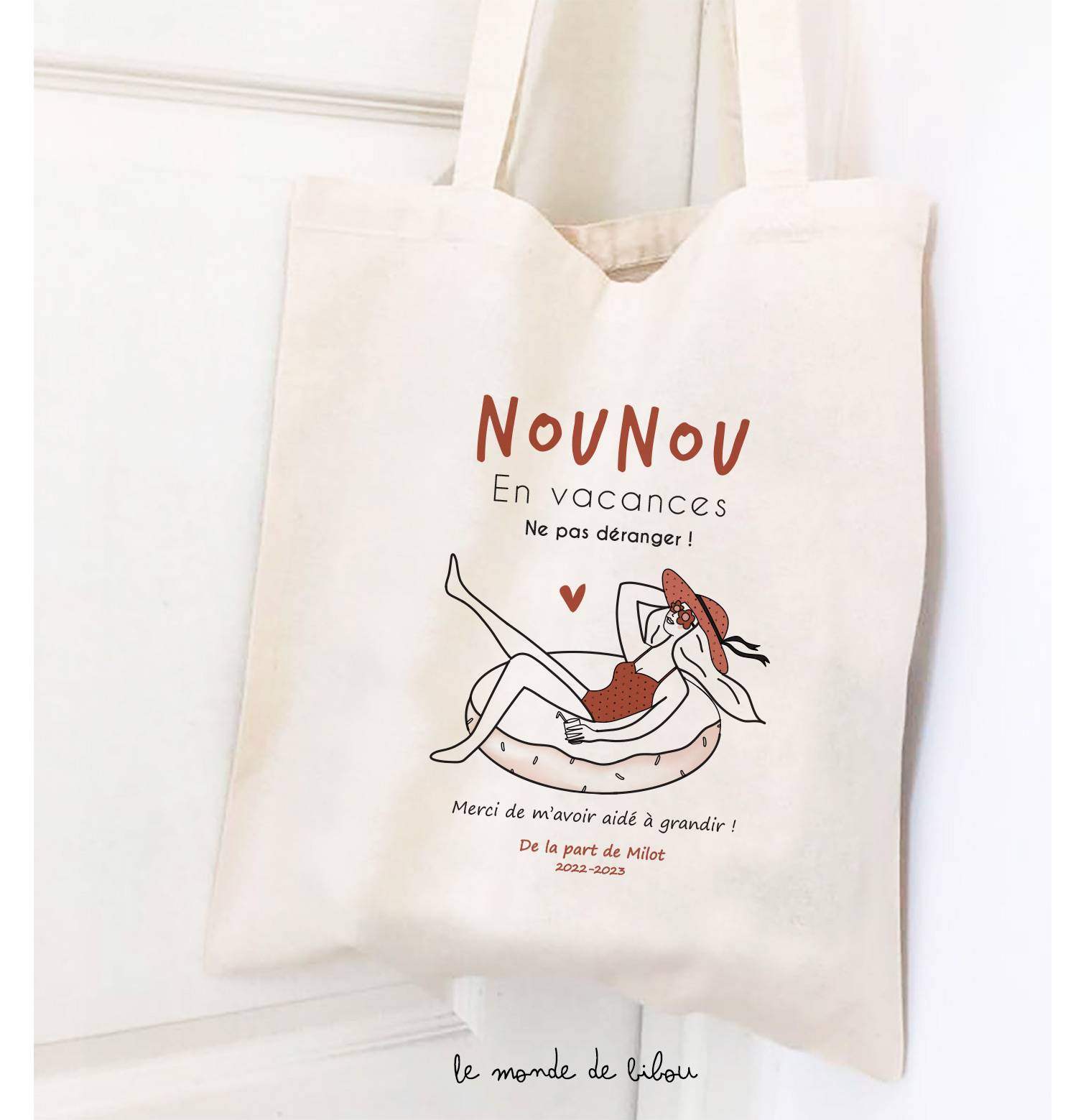Sac Nounou en vacances