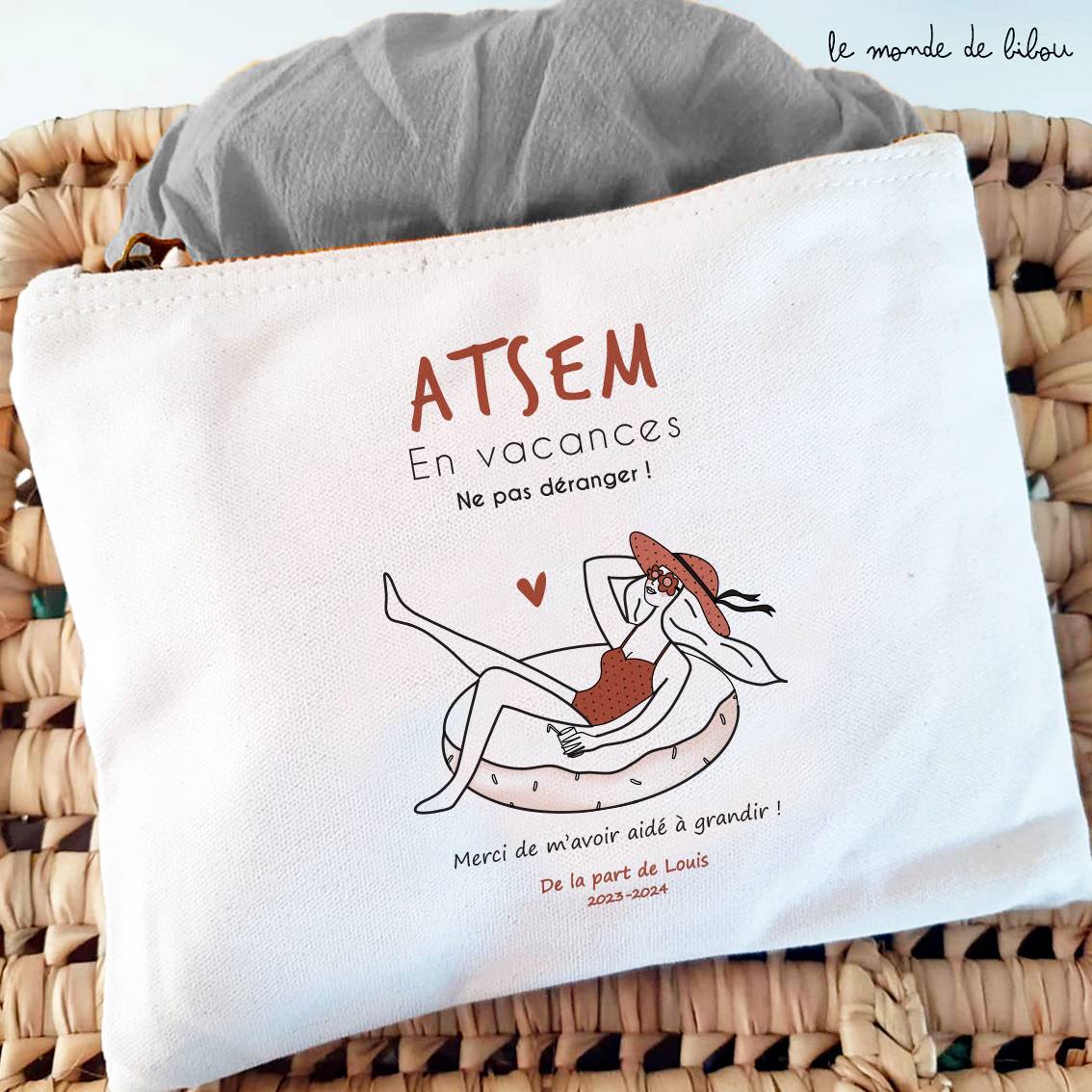 Pochette ATSEM en vacances