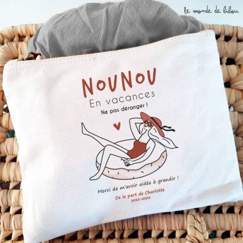 Pochette Nounou en vacances