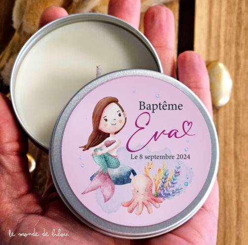 Lot de 10 bougies Sirène