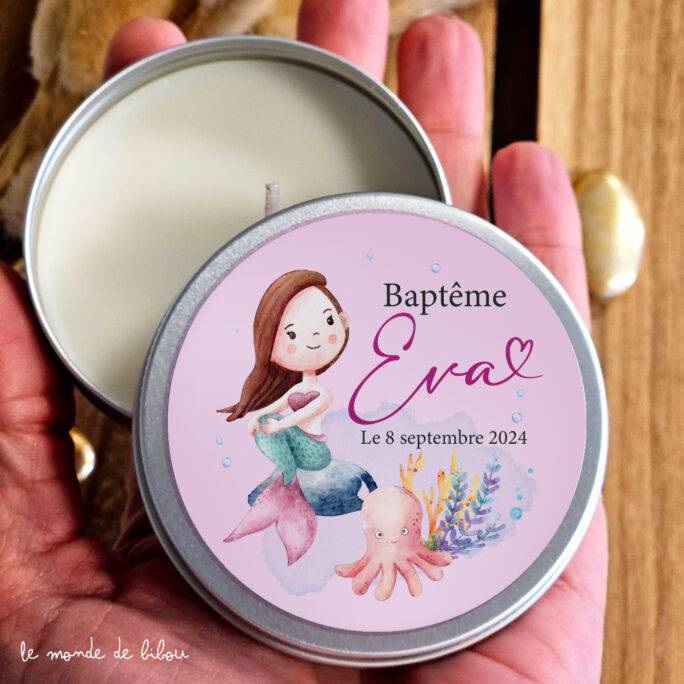 Lot de 10 bougies Sirène