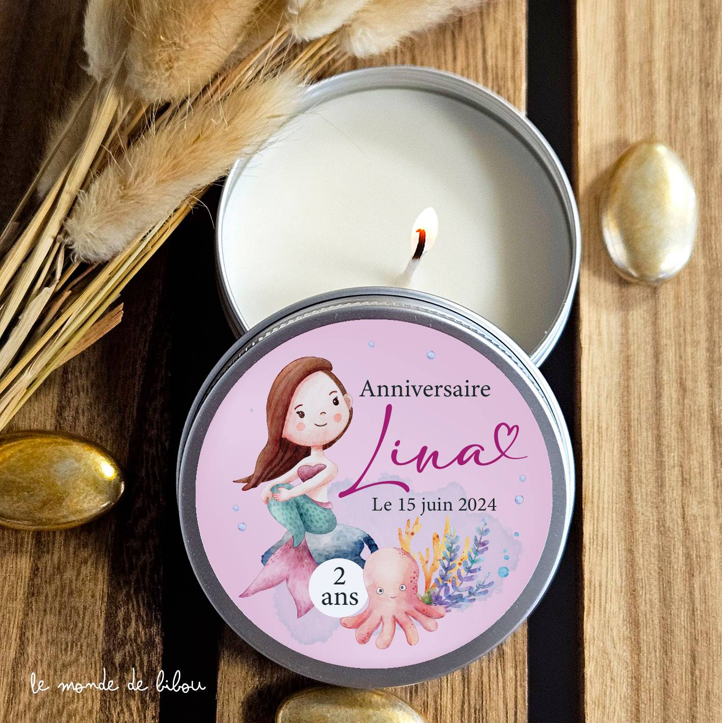 Lot de 10 bougies Sirène