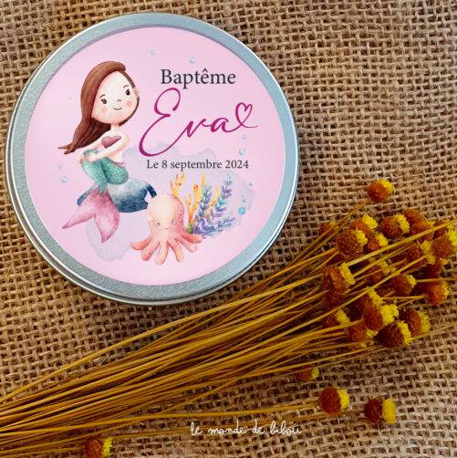 Lot de 10 bougies Sirène