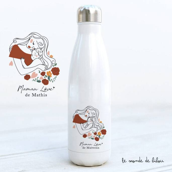 Bouteille isotherme Maman love