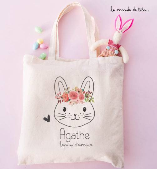 Sac Petit lapin d'amour
