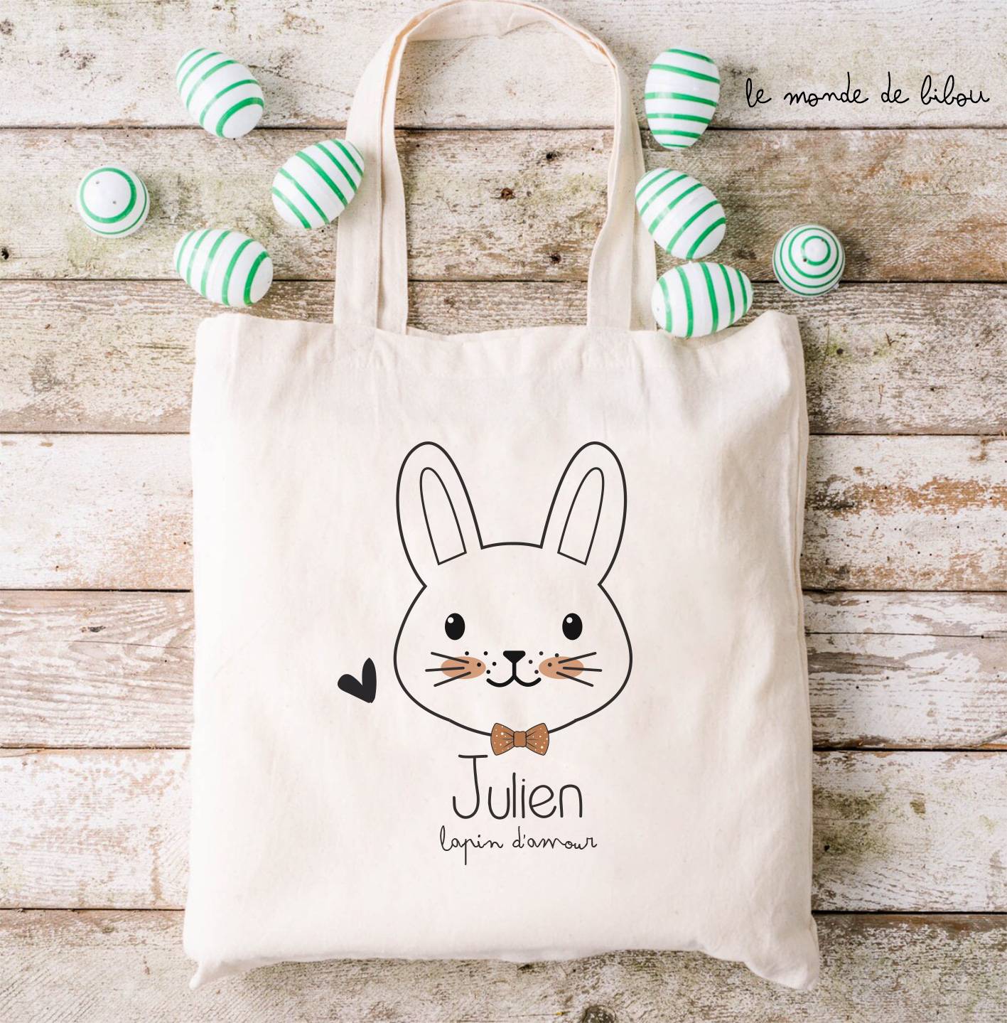 Sac Petit lapin d'amour