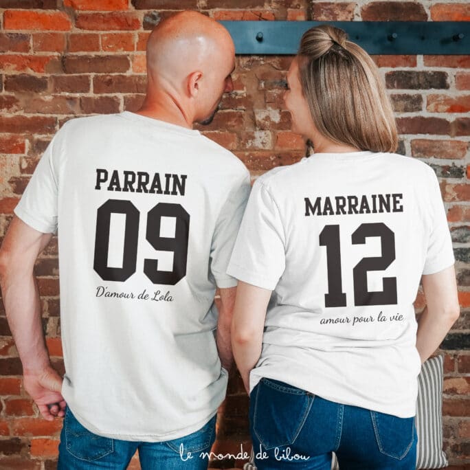 Duo de T-shirts Numéro
