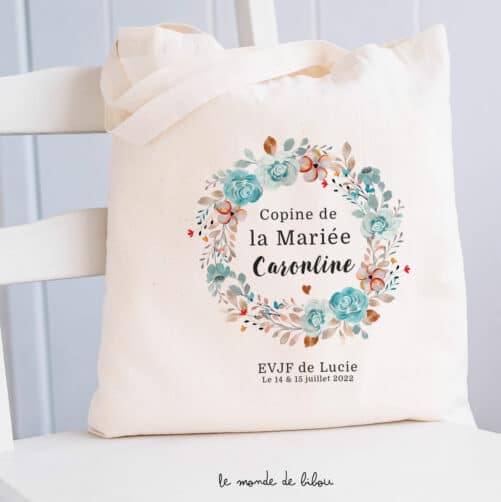 Tote bag EVJF Copine de la mariée