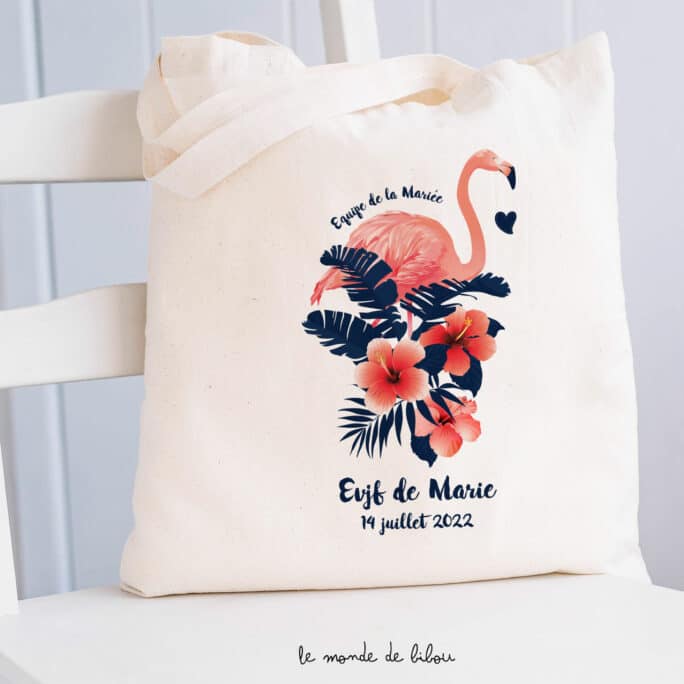 Tote bag EVJF Tropical