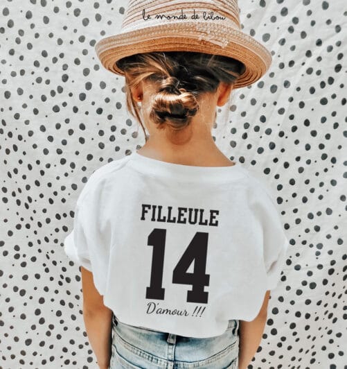T-Shirt Filleul Filleule Numéro