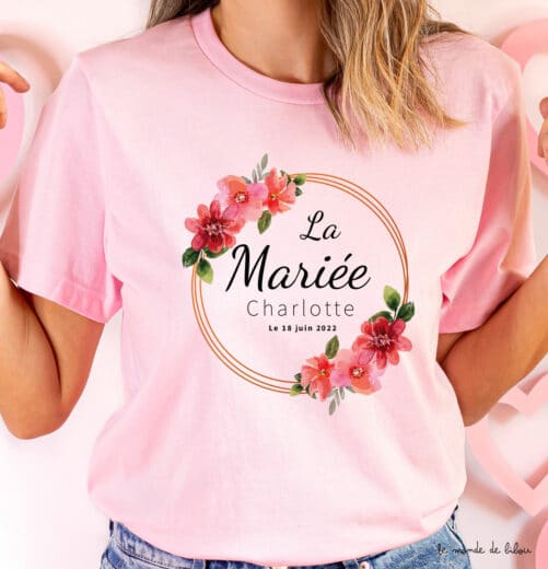 T-shirts personnalisés pour Enterrement de Vie de Jeune Fille