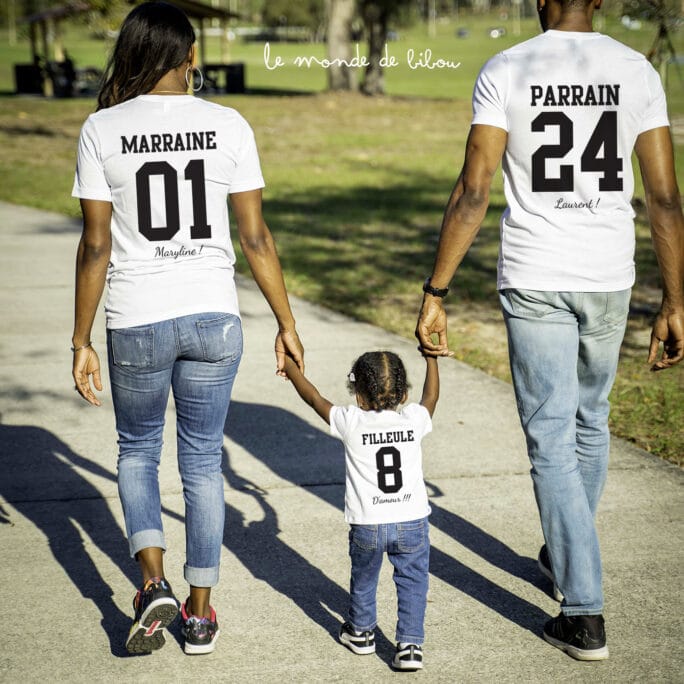 Trio de T-shirts Numéro