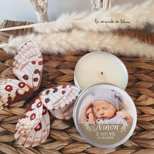 Lot de 10 bougies photo