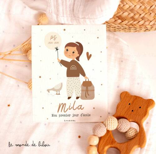 Affiche école personnalisable