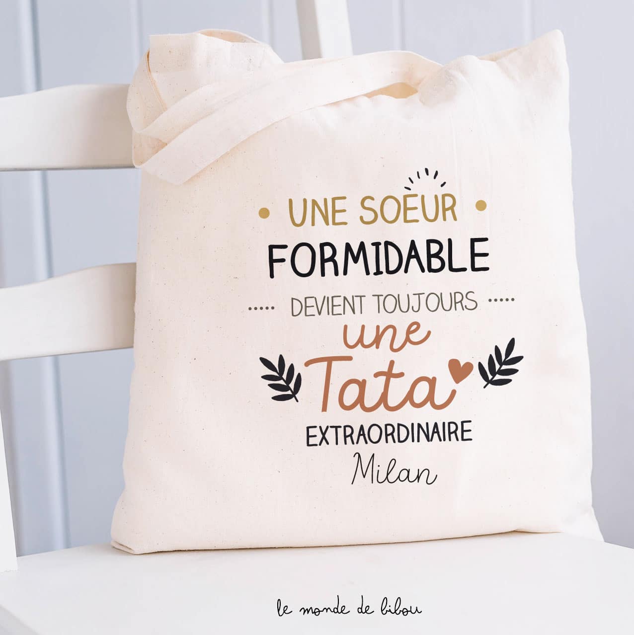Tote bag Tata extraordinaire
