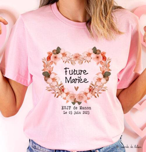 T-shirts personnalisés pour Enterrement de Vie de Jeune Fille
