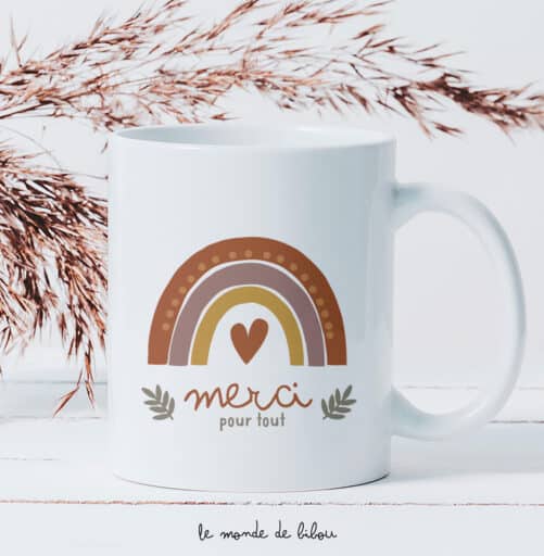 mug merci pour tout