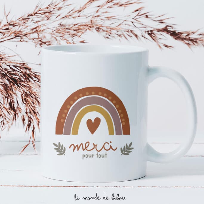 mug merci pour tout