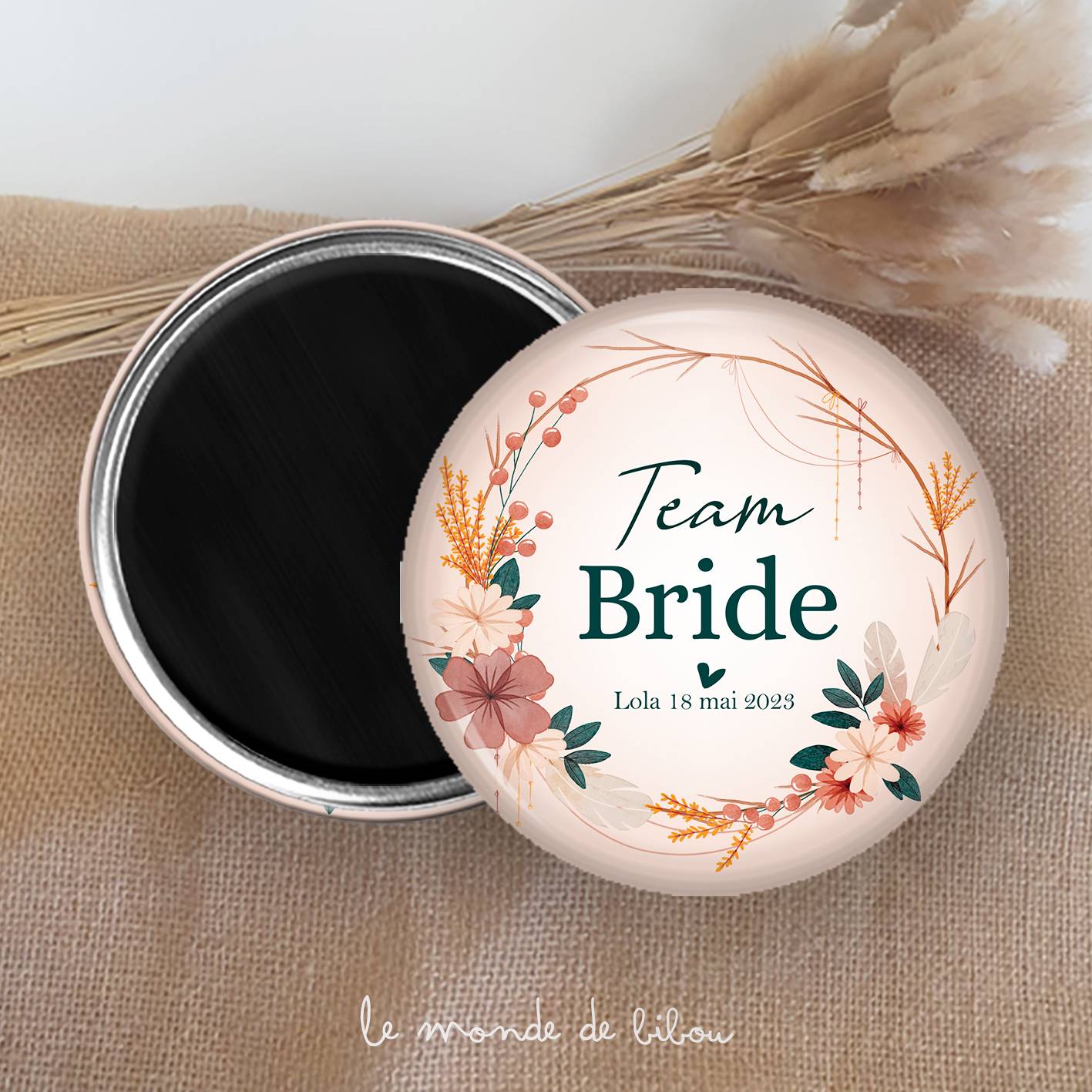 Magnet EVJF Couronne boho
