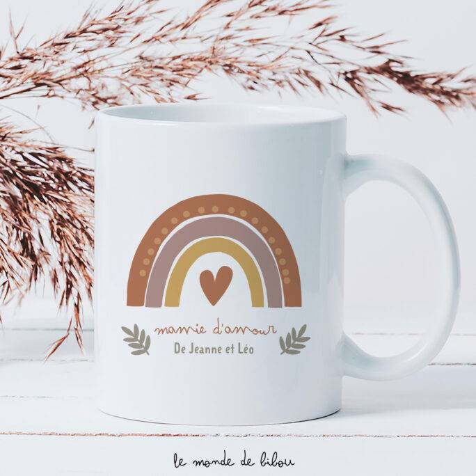 Mug personnalisé Mamie d'amour