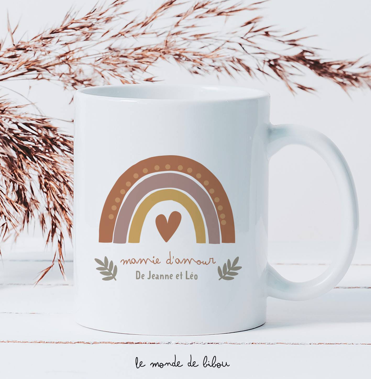 Mug personnalisé Mamie d'amour
