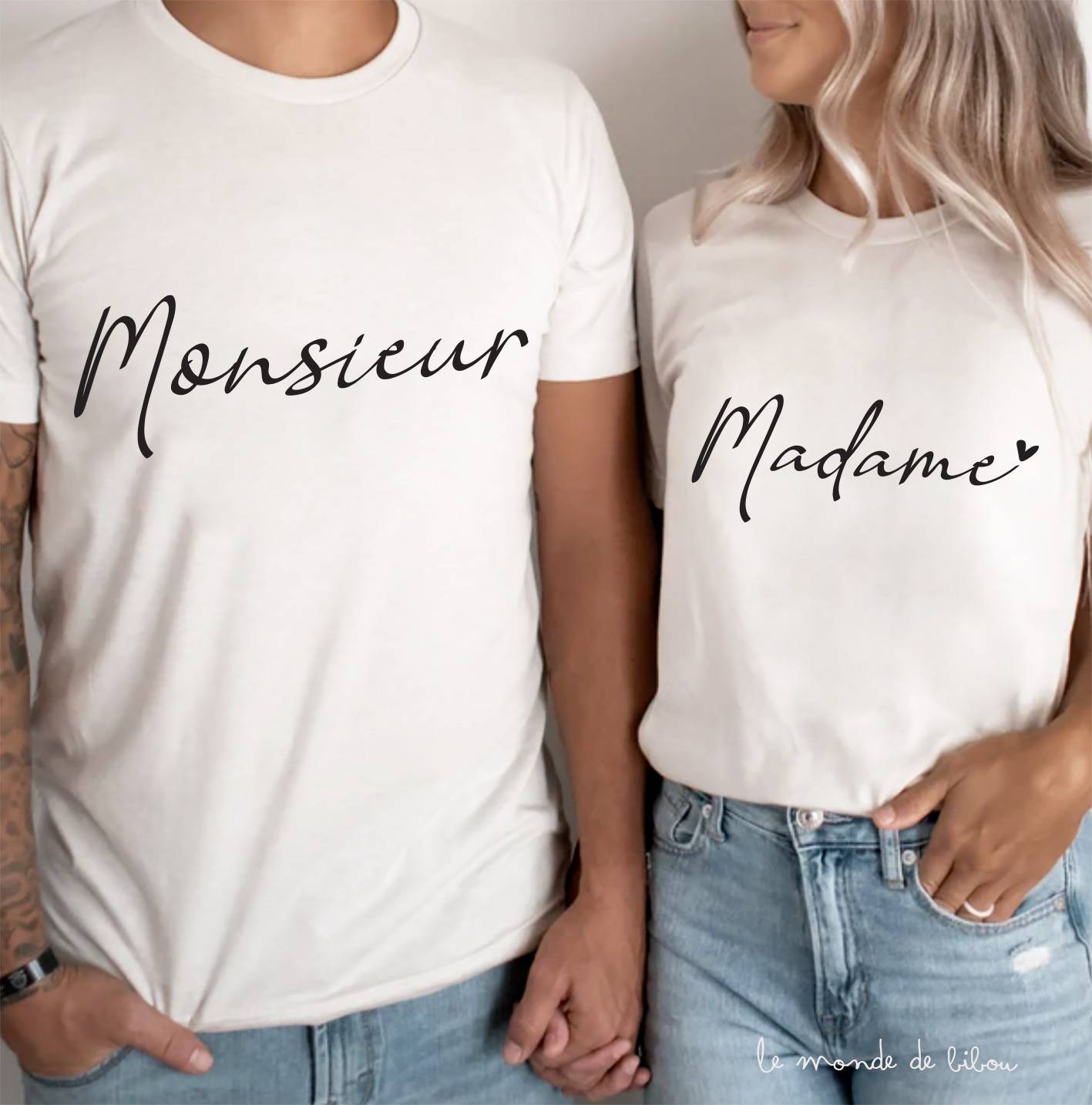 T-shirt Madame ou Monsieur