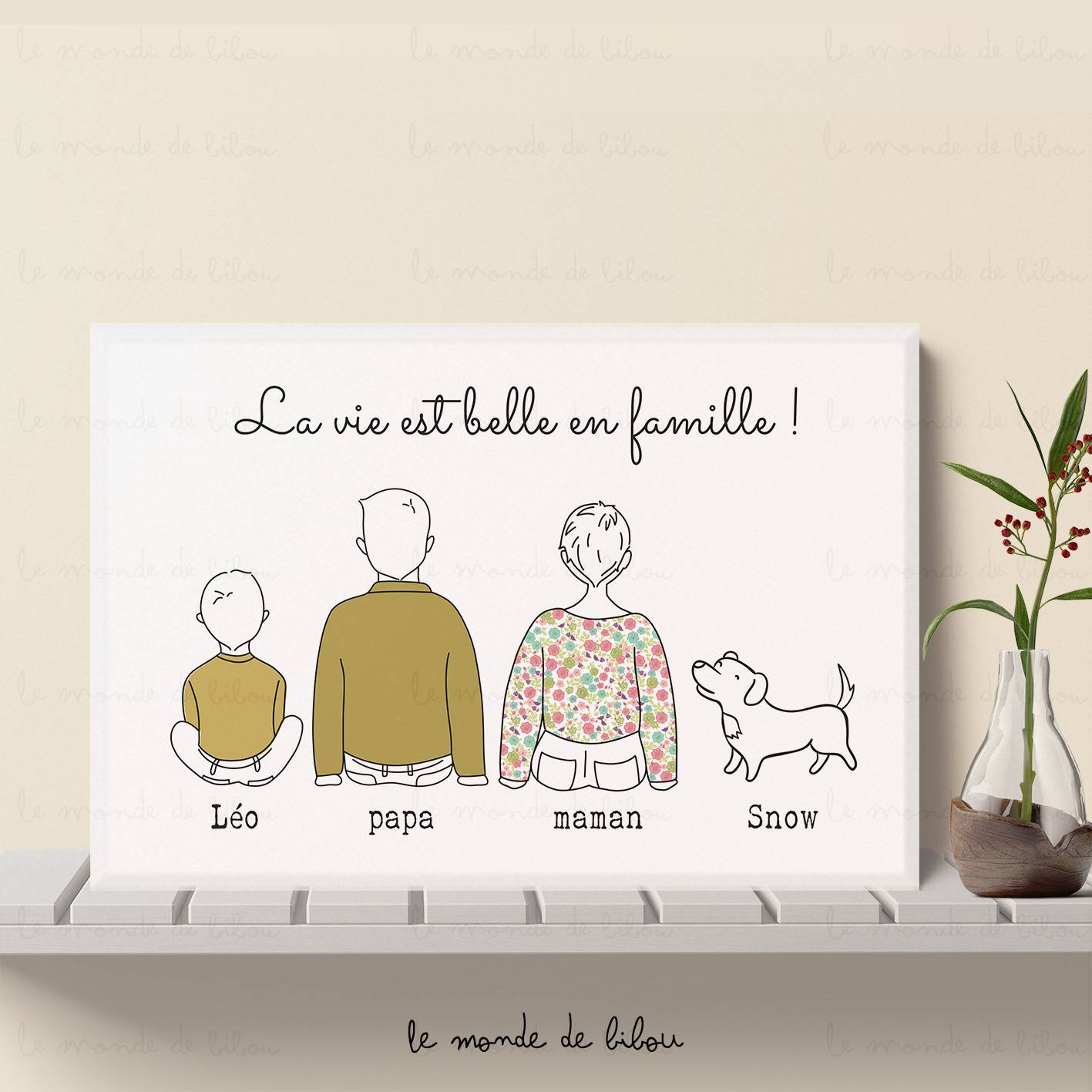 Affiche La vie est belle en Famille