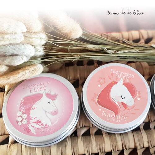 Boîte dragées Cheval personnalisée