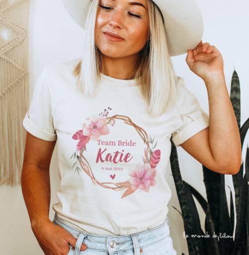 T-shirts personnalisés pour Enterrement de Vie de Jeune Fille