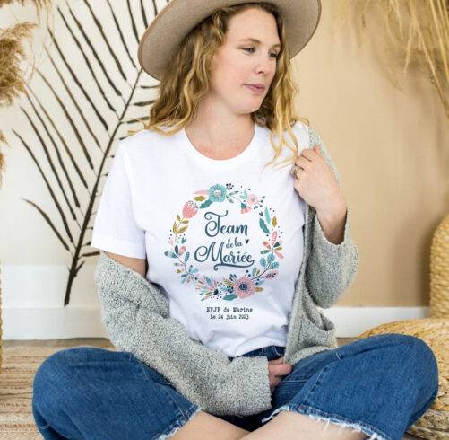 Tee-shirt pour enterrement de vie de jeune fille