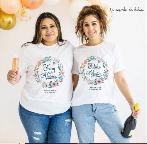 Tee-shirt pour enterrement de vie de jeune fille