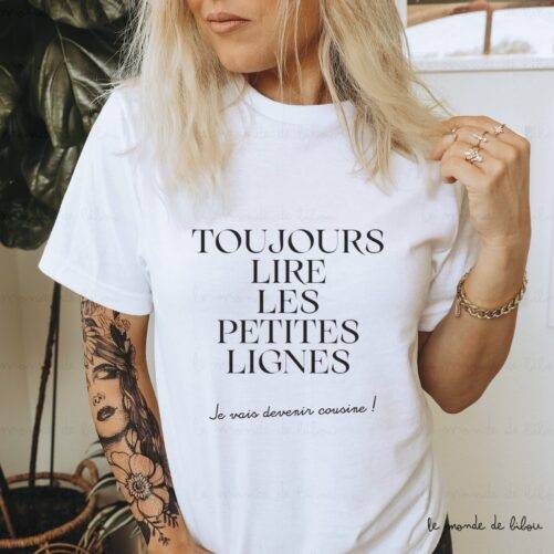 T-shirt personnalisé Annonce Bonne Nouvelle