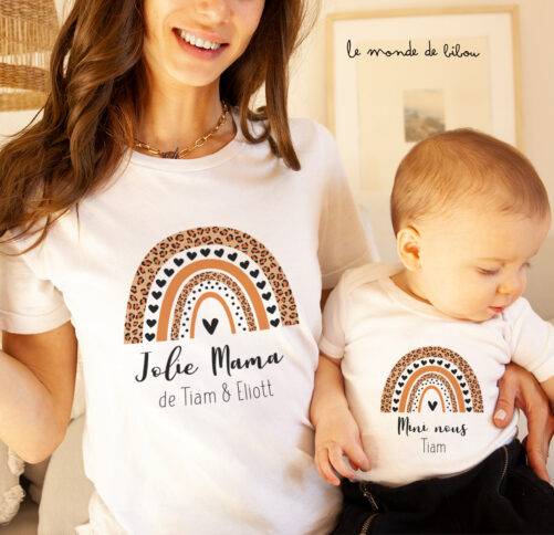 Duo T-shirts Maman et Mini nous