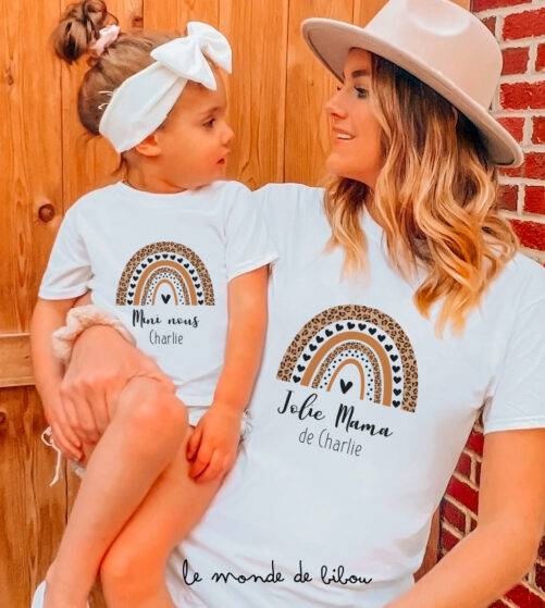 Duo T-shirts Maman et Mini nous