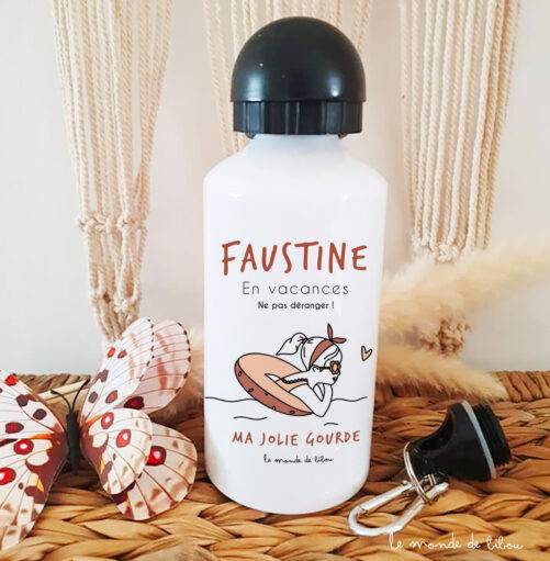Gourde Enfant en vacances