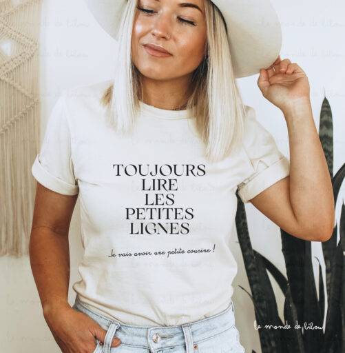 T-shirt personnalisé Annonce Bonne Nouvelle